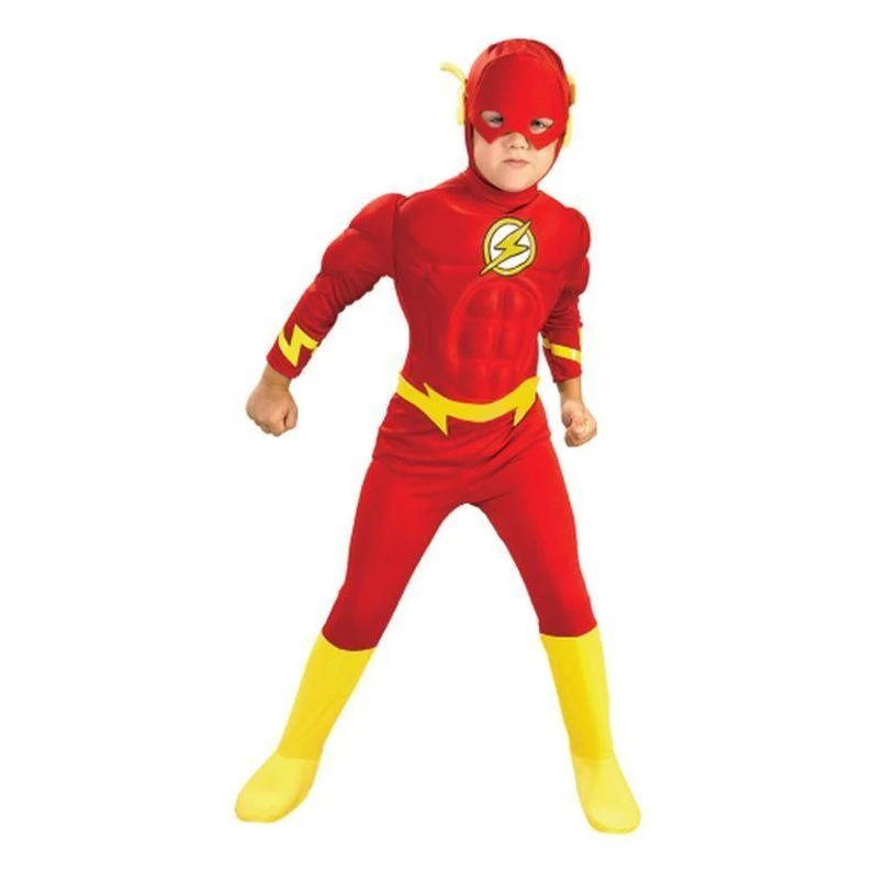 The Flash Deluxe Muscle Chest Child Size L