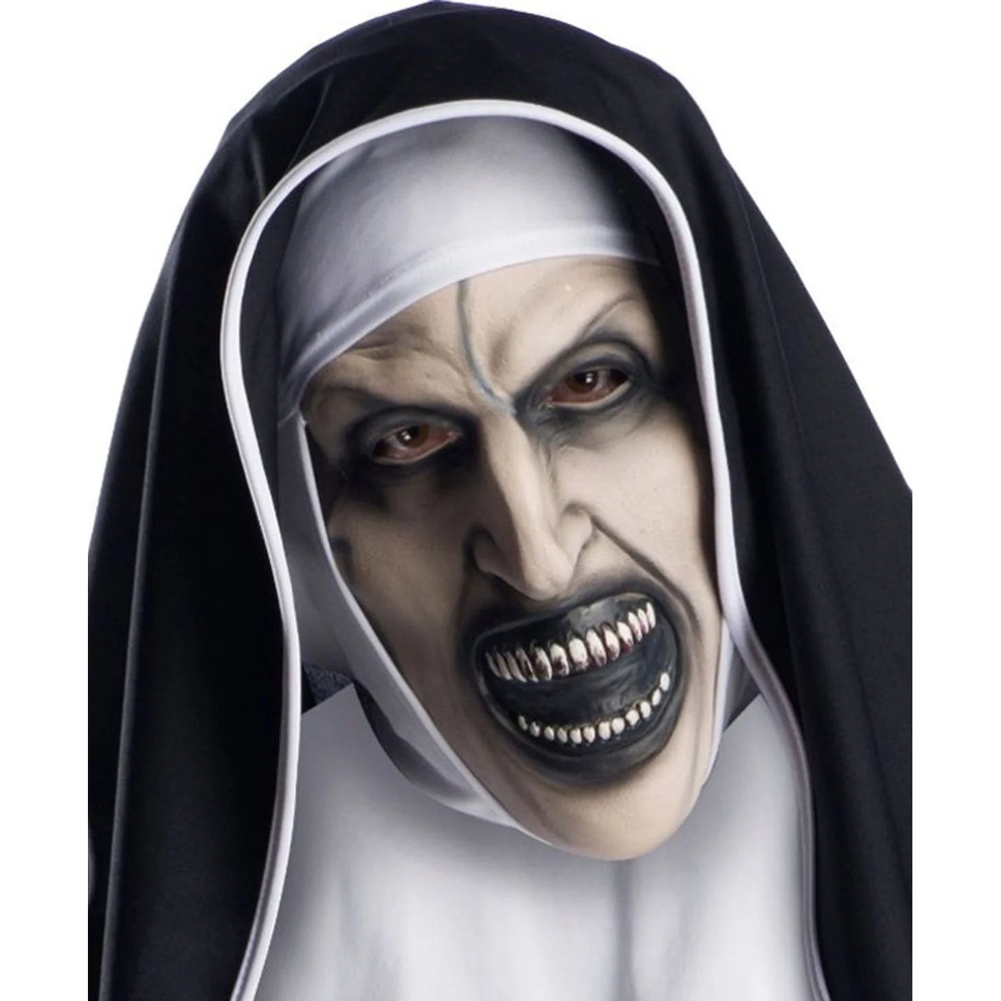 The Nun 3/4 Mask With Headpiece - Adult - Image 2
