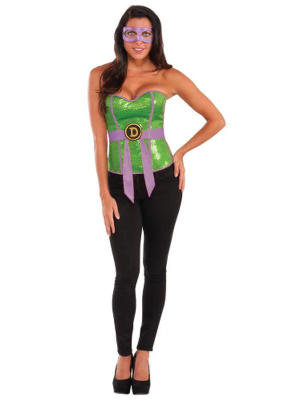 Tmnt Donatello Sequin Corset Size L