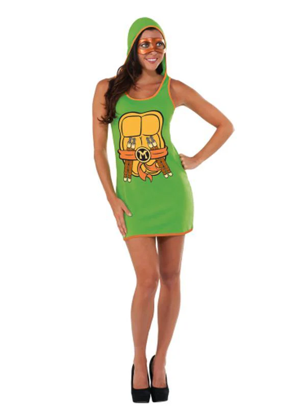 Tmnt Michelangelo Tank Dress Size M