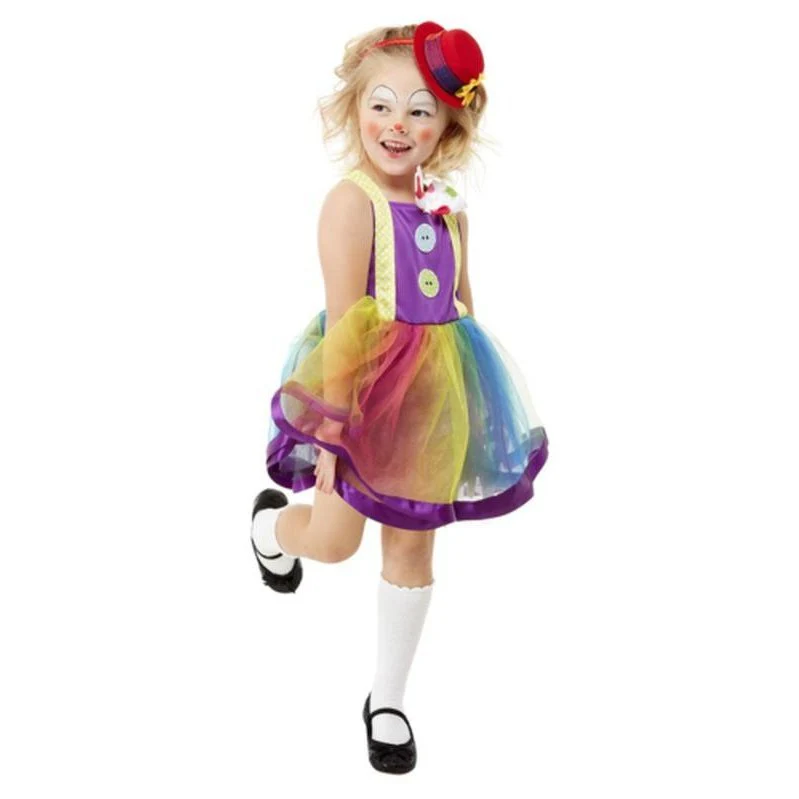 Toddler Clown Costume, Purple