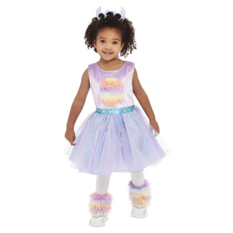 Toddler Cute Monster Costume, Purple
