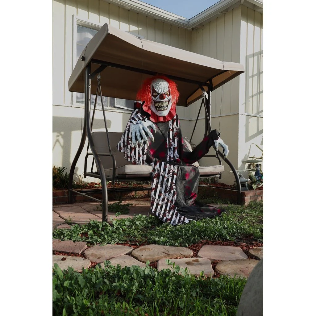 Towering Terror Clown Men's Costume - Image 4