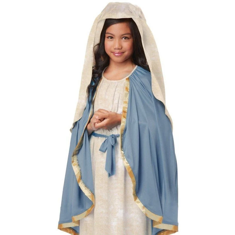Virgin Mary Biblical Girls Costume - Image 2
