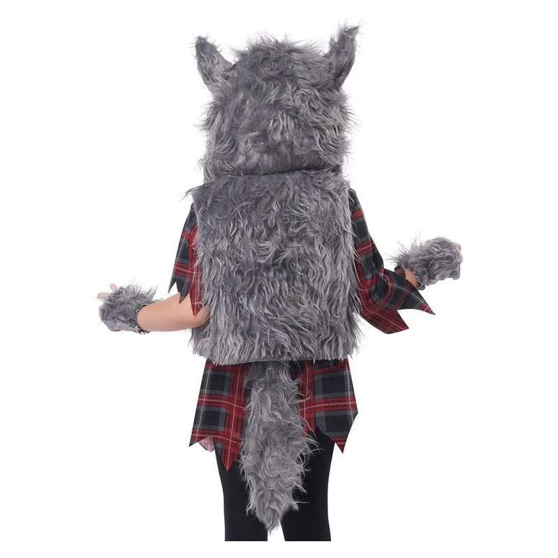 Wee Wolf Toddler Girls Costume - Image 4