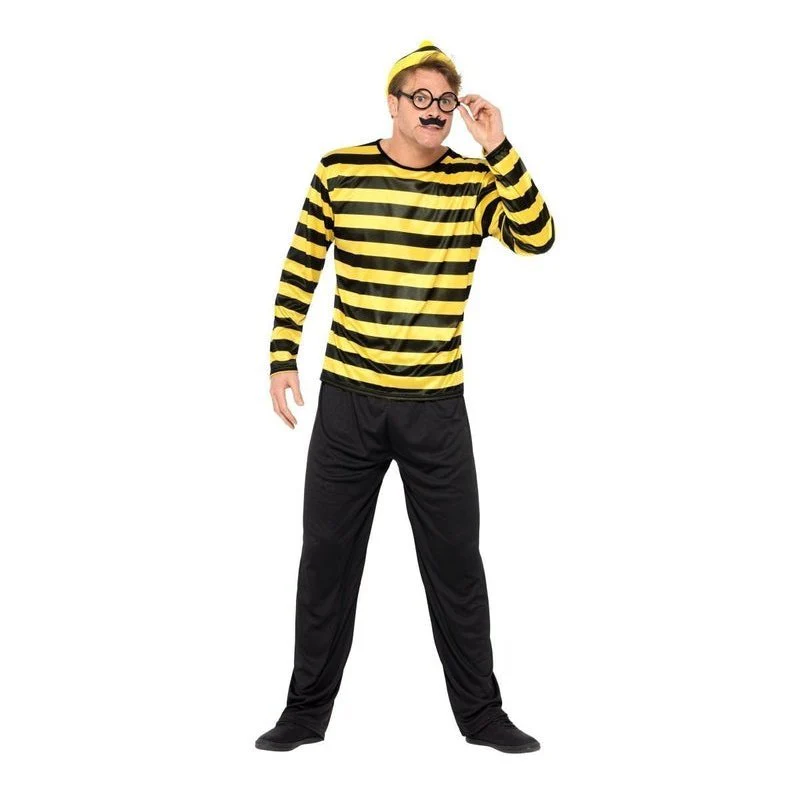 Where's Wally Odlaw Costume, Mens - Image 4