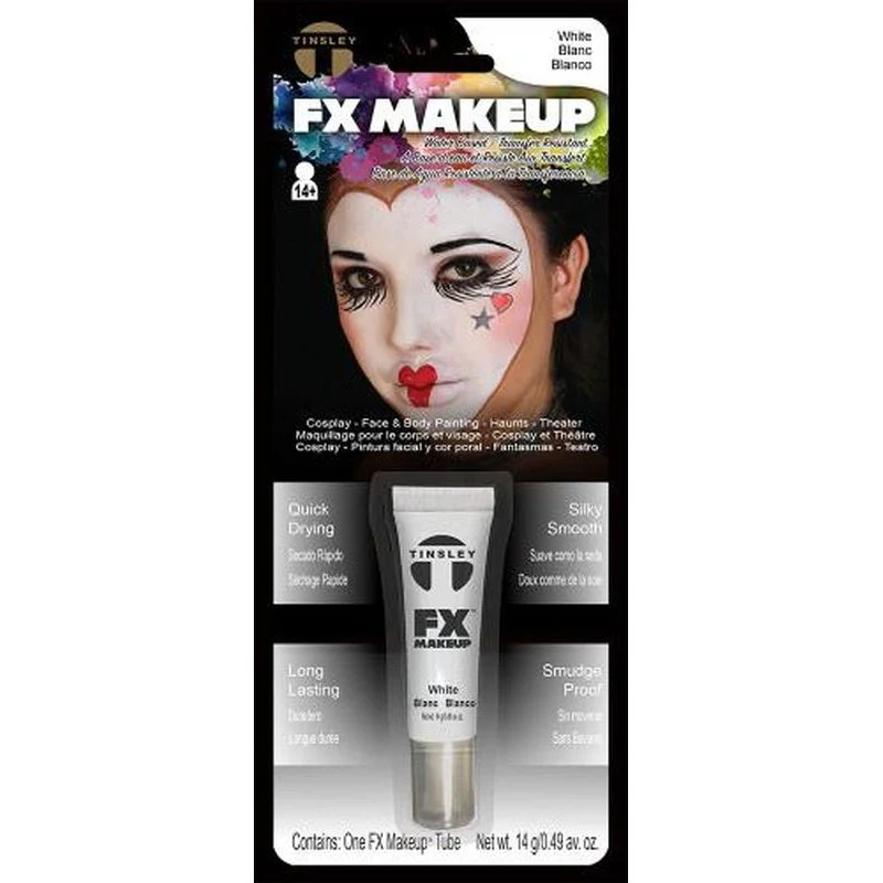 White – Fx Makeup Singles