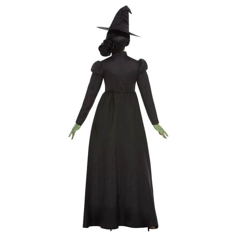 Wicked Witch Costume, Black With Hat - Image 3