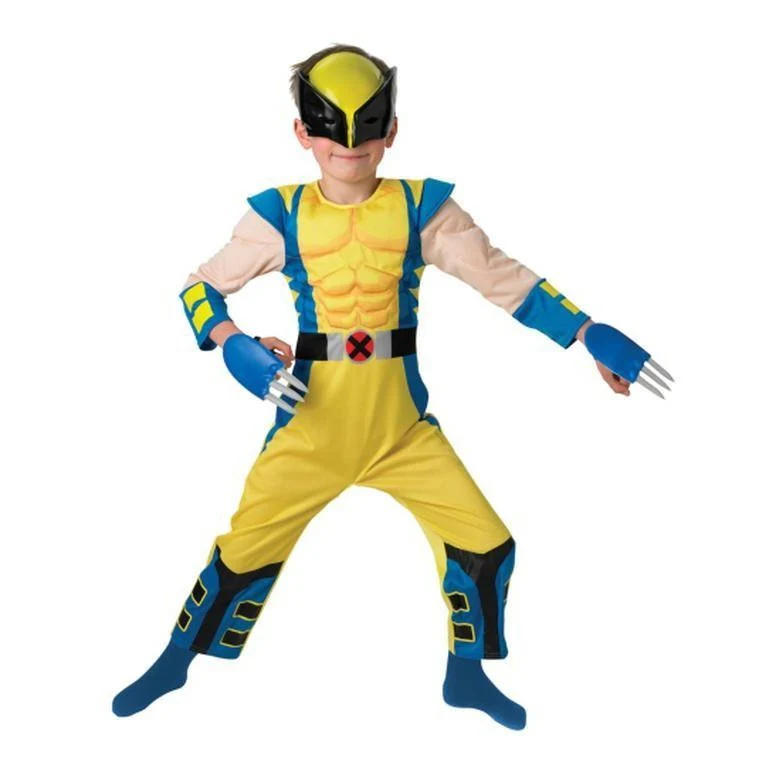 Wolverine Deluxe Child Costume Size M