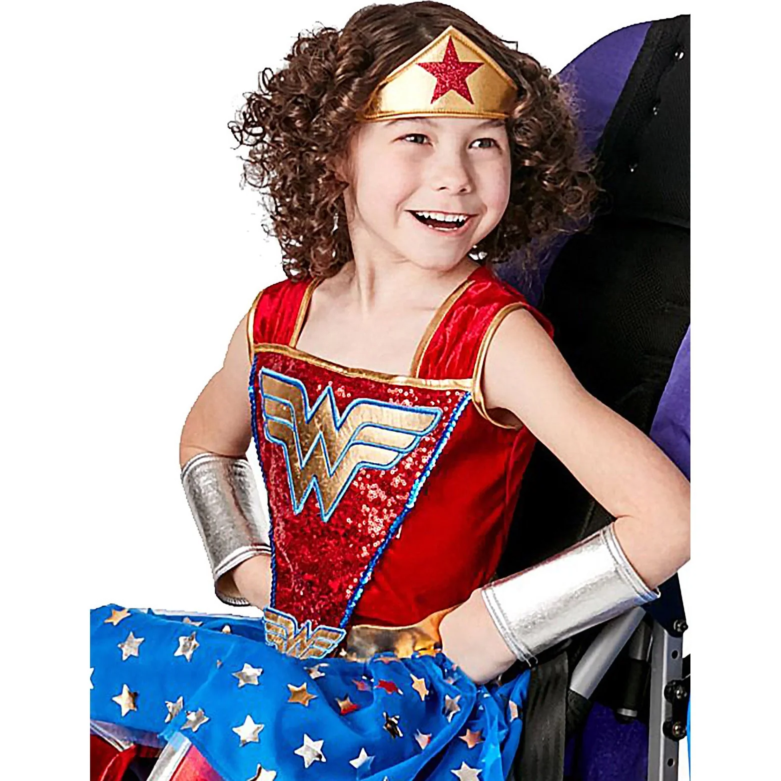Wonder Woman Adaptive Costume, Child - Image 2