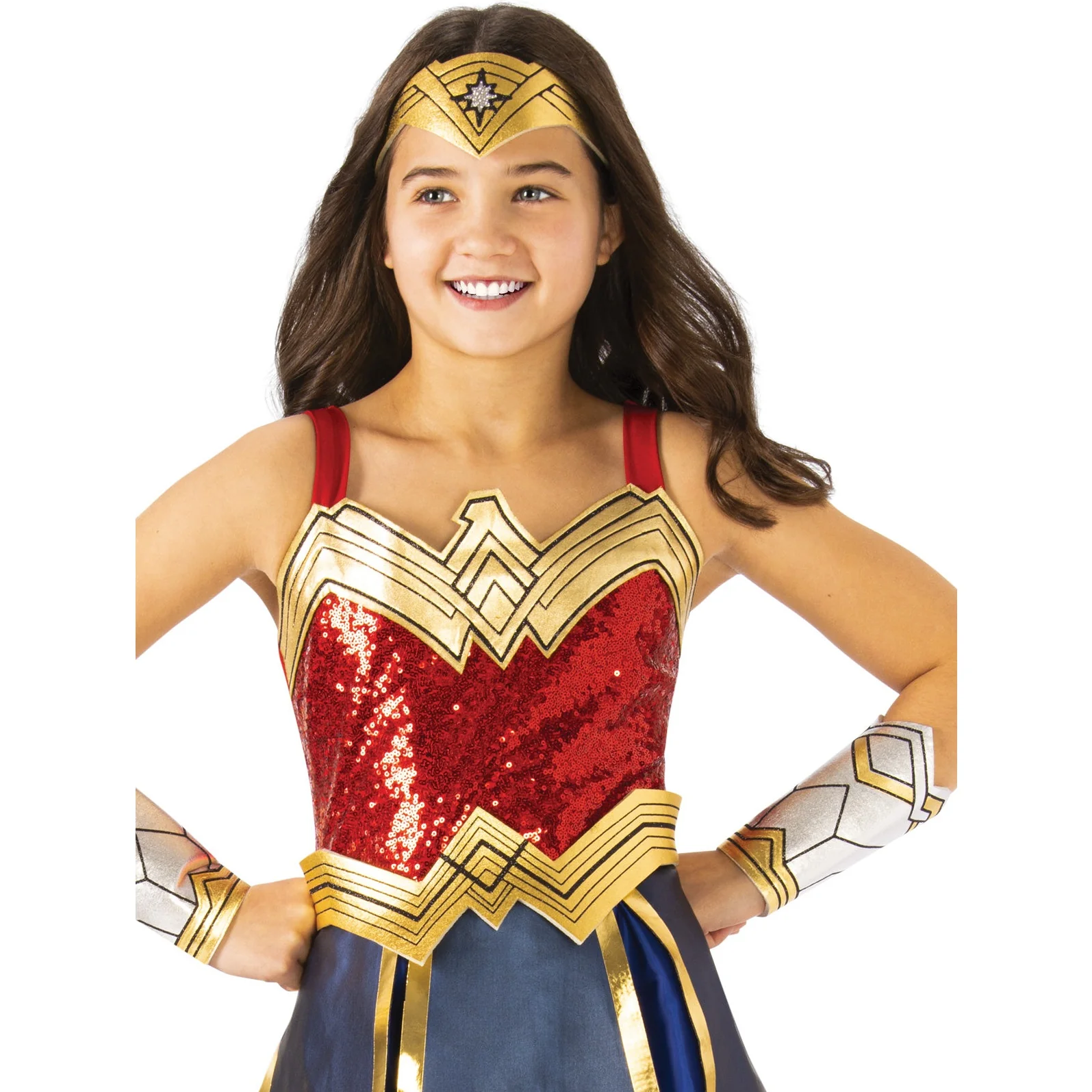 Wonder Woman Deluxe 1984 Costume, Child - Image 2