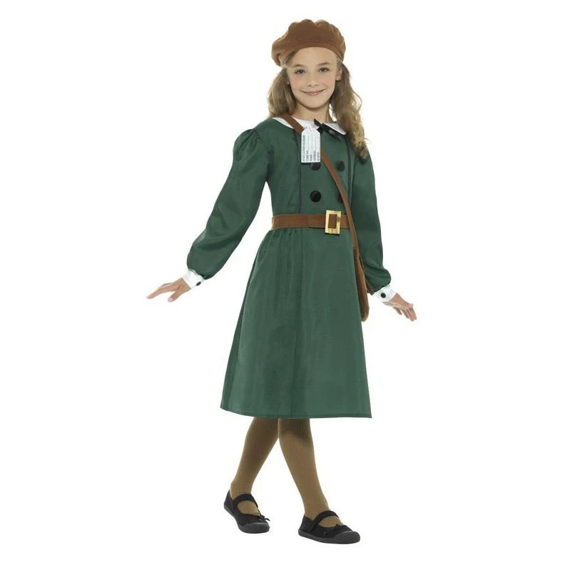 Ww2 Evacuee Girl Costume - Image 2
