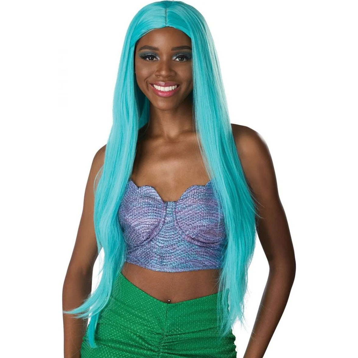 Extra Long Cosplay Adult Wig (Teal)
