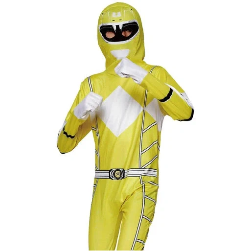 Yellow Power Ranger Child Costume - Image 2